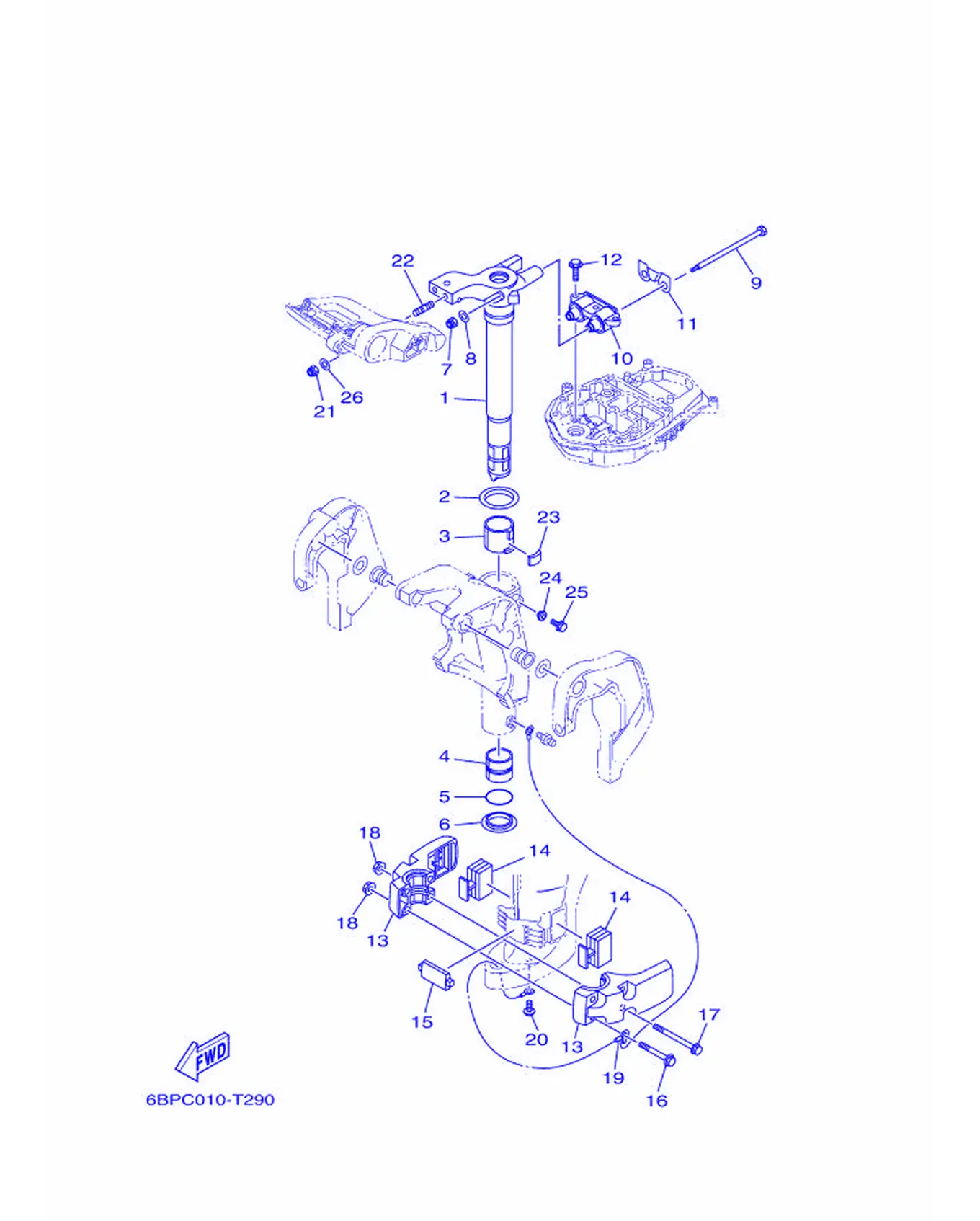 ブラケツト 4爆炸图